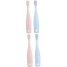 ULTECHNOVO 4 Pcs Baby Tandenborstel Schattige Tandenborstels Tandenborstel Voor Kinderen Orale Tandenborstels Kids Baby Tandenborstel Kids Tandenborstels Tong Tandenborstel Voor Baby Schoon