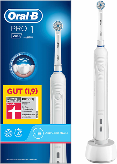 Braun Oral-B PRO 1 200 White - Sensi UltraThin