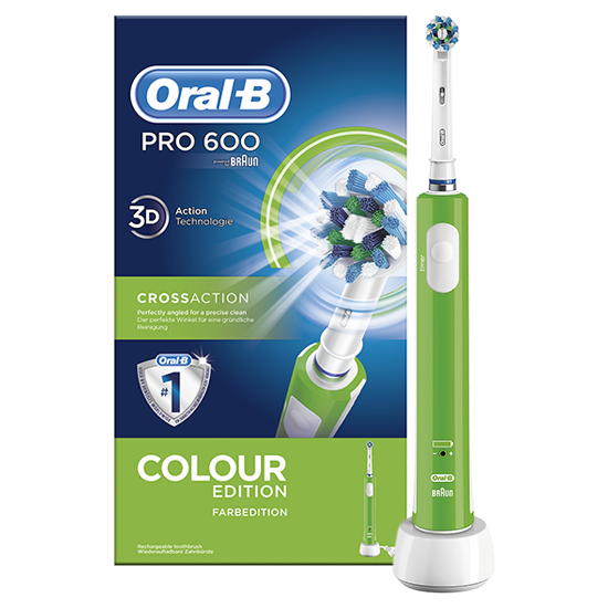 Oral-B PRO 600 Limited Colour Edition - Green