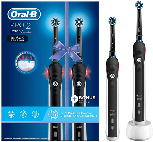 Braun Oral-B PRO 2 2900 BLACK CrossAction + Extra Body