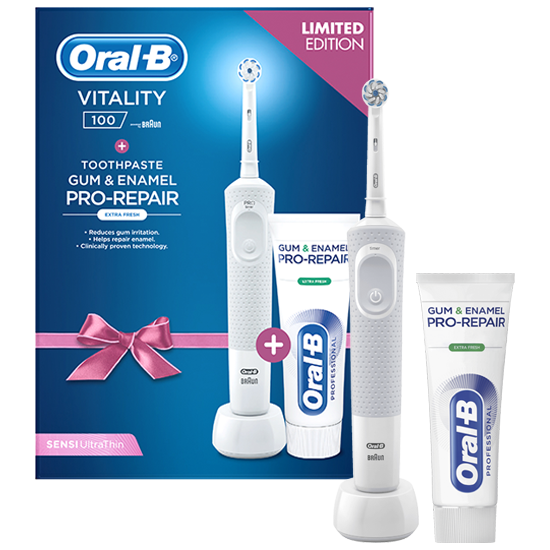 Braun Oral-B Vitality 100 White Limited Edition