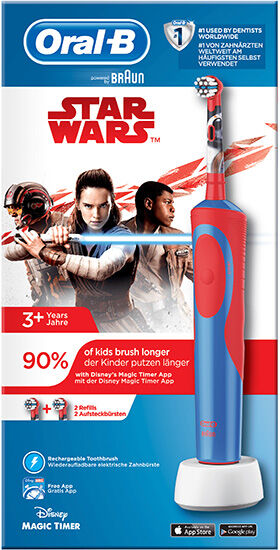 Oral-B Stages Power Kids - Disney Star Wars + 2 opzetborstels