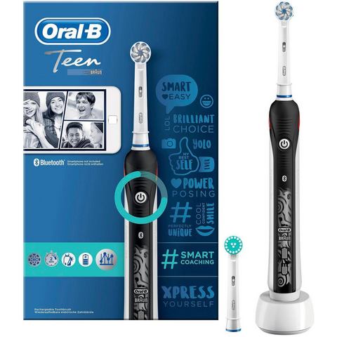 Oral B elektrische tandenborstel Teen, 1 opzetborsteltjes  - 74.99 - zwart