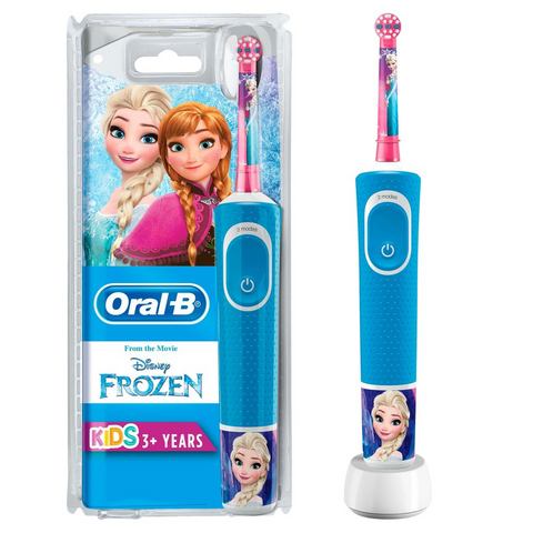 Oral B elektrische kindertandenborstel Frozen elektrisch, opzetborsteltjes: 1  - 24.99 - blauw