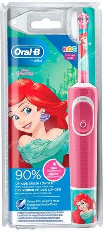 Oral B elektrische kindertandenborstel Disney Princess, opzetborsteltjes: 1  - 24.99 - roze