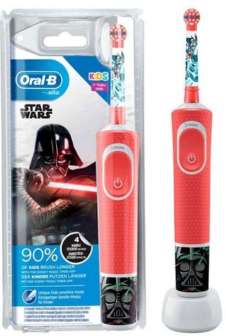 Oral B elektrische kindertandenborstel Kids Star Wars, opzetborsteltjes: 1  - 24.99 - rood