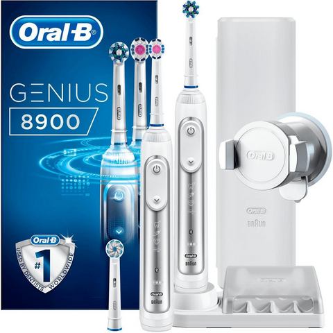 Oral B Oral-B »Genius 8900« elektrische tandenborstel  - 199.99 - zilver