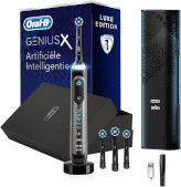 Oral-B Genius X 20000 Luxe Edition Elektrische Tandenborstel Antracietgrijs