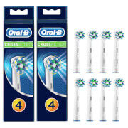 Oral-B CrossAction Opzetborstels, Verpakking Van 8