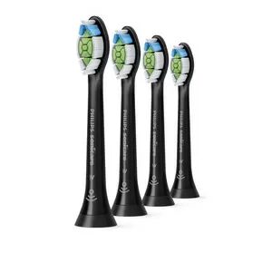 Philips Sonicare White børstehoder sort - 4 stk.