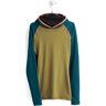 BURTON MIDWEIGHT X BASE LAYER LONG NECK WMN SHADED SPRUCE MARTINI OLIVE S  - SHADED SPRUCE MARTINI OLIVE - female