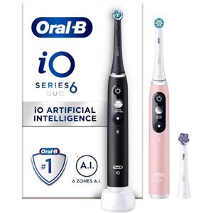 Oral-B iO6 Eltandborste med extra Tandborsthuvud