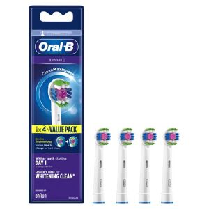 Oral-B 3D White Borsthuvuden 4-pack