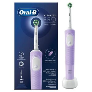 Oral-B Vitality Pro Lila Eltandborste Designed by Braun