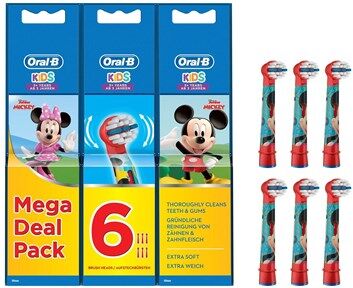 Oral-B Kids Mickey 2+2+2ct