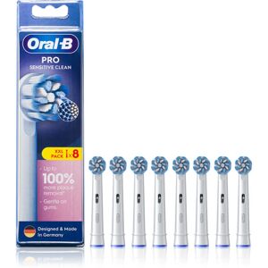 Oral B PRO Sensitive Clean toothbrush replacement heads 8 pc