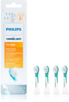 Philips Sonicare For Kids 3+ Compact HX6034/33 Replacement Heads For Toothbrush HX6034/33 4 pc