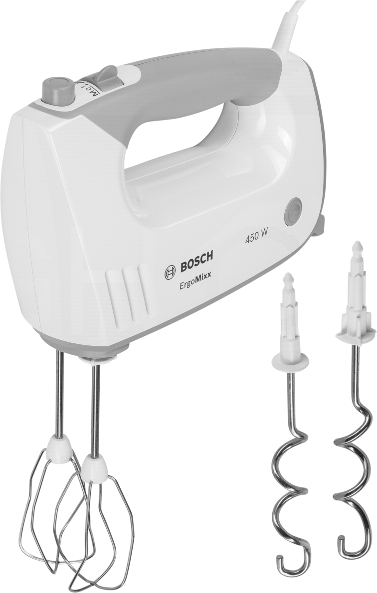 Bosch MFQ36470 Handmixer ErgoMixx Wit & lichtgrijs