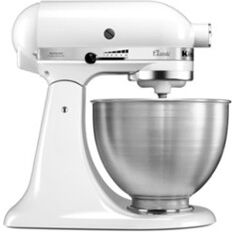 KitchenAid Classic Küchenmaschine 4,3 Liter 5K45SS - Weiß Weiß