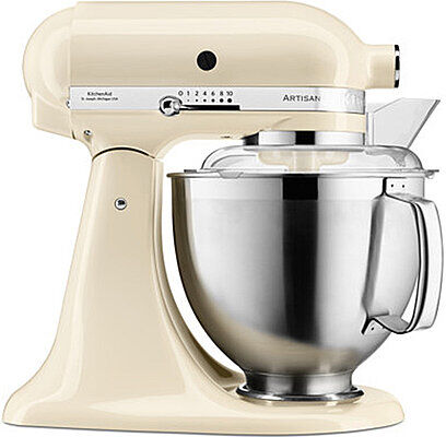 Auf Lager KITCHENAID Küchenmaschine Artisan 185 4,8l 300 Watt 5KSM185PSEAC (Creme) 5413184120955 beige EG