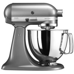 KitchenAid Küchenmaschine Artisan KSM125 Silber / Schüssel: 4.8L Inhalt, robust, stabil / Thema: Küchenmaschine