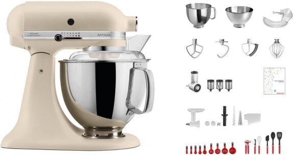 KitchenAid Artisan KSM200 - Küchenmaschine Beige - Swiss Anniversary Set