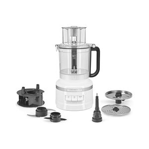 KitchenAid Foodprozessor 3 5KFP1318EWH, 1 l, Kunststoff, 22 x 22 x 46.4 cm, weiß