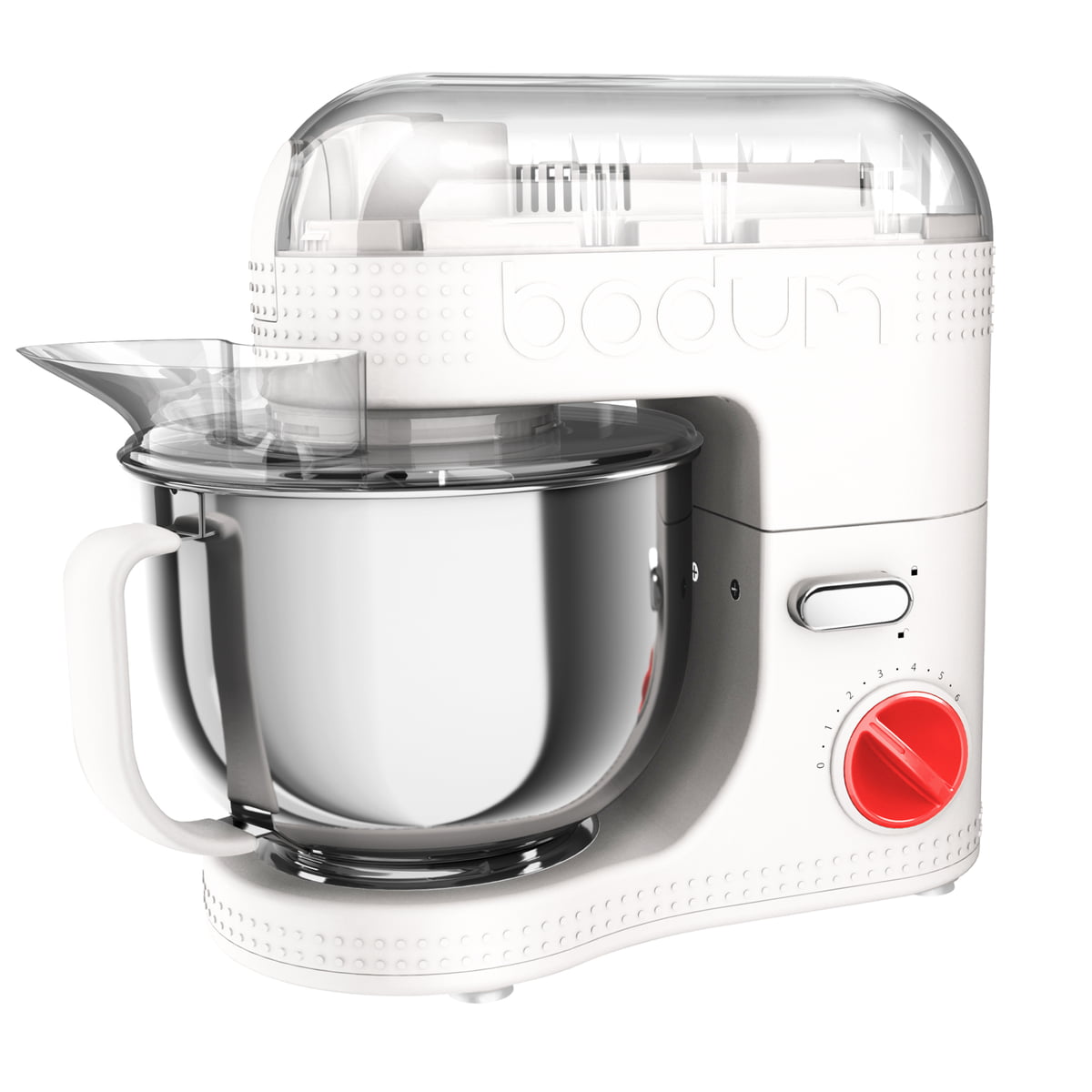 Bodum - Bistro elektrische Küchenmaschine 4,7 l, weiß