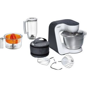 Bosch MUM58L20 foodprocessor 1000 W 3,9 L Grå, Rustfrit stål, Hvid