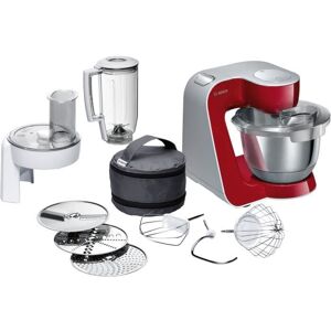 Bosch MUM58720 foodprocessor 1000 W 3,9 L Grå, Rød, Rustfrit stål