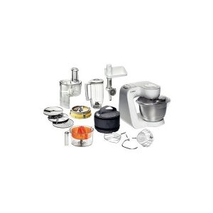 Bosch Styline MUM54251 - Køkkenmaskine - 900 W - hvid/sølv