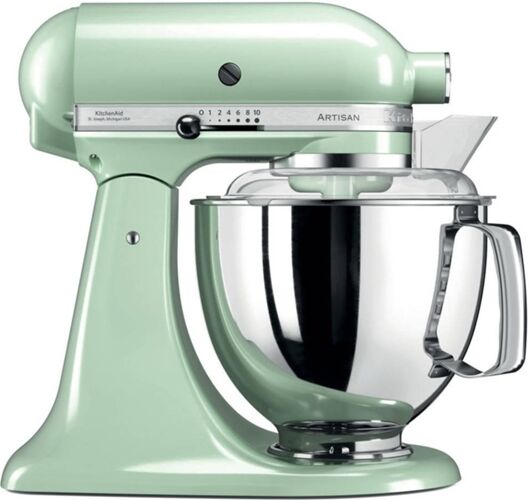 KitchenAid Amasadora con Bol KITCHENAID Artisan Artisan 5KSM175PSEPT (4 accesorios - 300 W - Bol: 4.8 L)