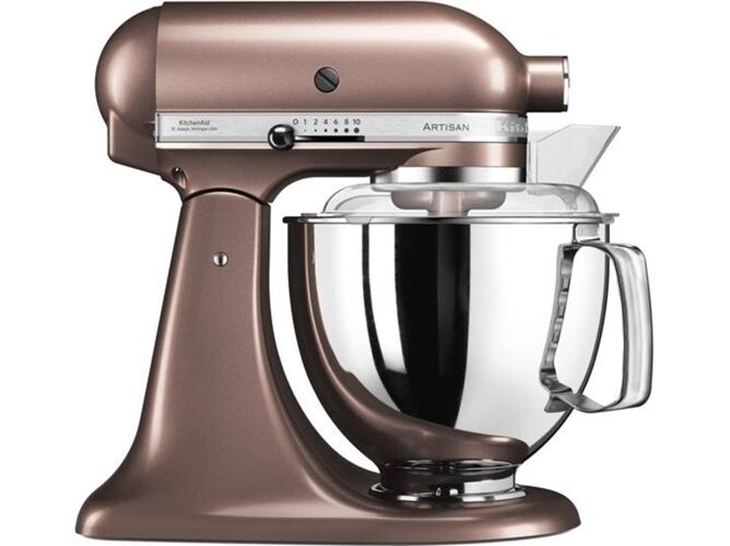 KitchenAid Amasadora con Bol KITCHENAID Artisan 5KSM175PSEAP (4 accesorios - 300 W - Bol: 4.8 L)