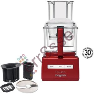 MAGIMIX Robot multifonction Compact 5200XL Rouge+cubes et bâtons - Publicité