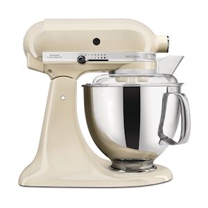 KitchenAid Robot pâtissier multifonction à tête Inclinable 4,8l 300w crème - 480 cl Beige Autre Métal Kitchenaid 36x24 cm