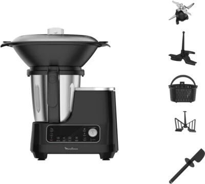 Moulinex Robot MOULINEX Clickchef noir HF456810 +