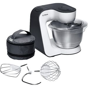 Bosch MUM54A00 IMPASTATRICE PLANETARIA, 900 W, capacità ciotola 3,9 l, BIANCO/ANTRACITE