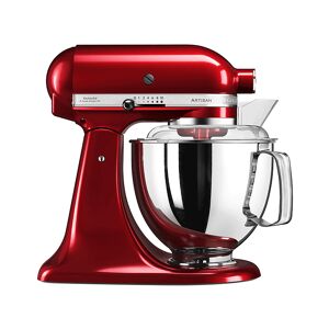 KitchenAid 5KSM175PSECA IMPASTATRICE PLANETARIA, 300 W, capacità ciotola 4,8 l, Rosso Mela Metallizzato