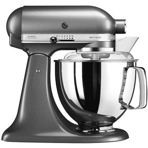 KitchenAid 5KSM175PSEMS IMPASTATRICE PLANETARIA, 300 W, capacità ciotola 4,8 l, Argento medaglia