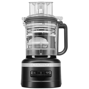 KitchenAid 5KFP1319EBM ROBOT DA CUCINA, 400 W, capacità ciotola 3,1 l, NERO OPACO