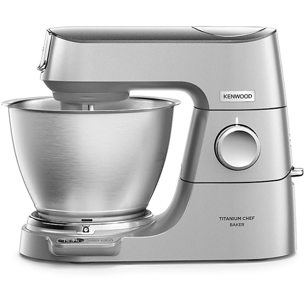 kenwood kvc65.001si impastatrice planetaria, 1200 w, capacità ciotola 5 l, silver