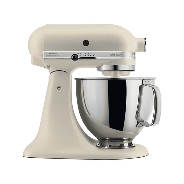 kitchenaid 5ksm175psefl impastatrice planetaria, 300 w, capacità ciotola 4,8 l, fresh linen