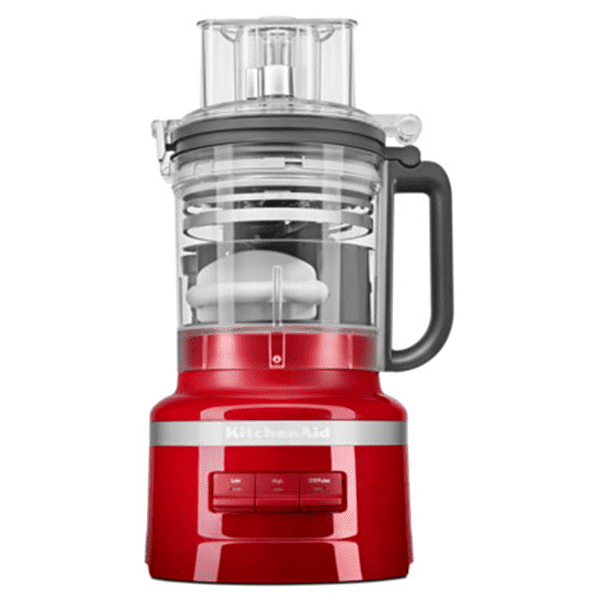 kitchenaid 5kfp1319eer robot da cucina, 400 w, capacità ciotola 3,1 l, rosso imperiale