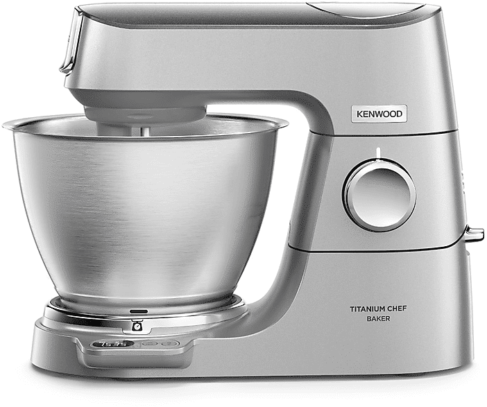 kenwood kvc65.001si impastatrice planetaria, 1200 w, capacità ciotola 5 l, silver