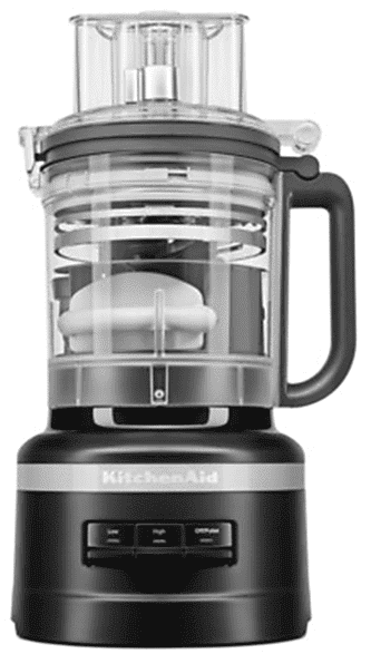 KitchenAid 5KFP1319EBM ROBOT DA CUCINA, 400 W, capacità ciotola 3,1 l, NERO OPACO