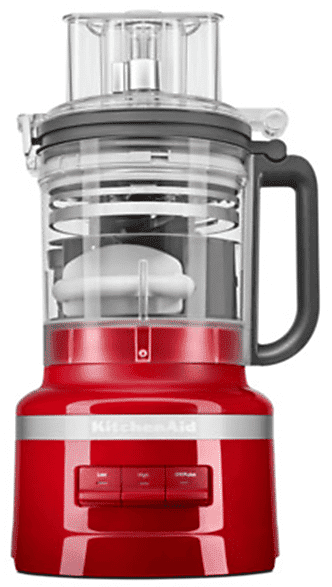 KitchenAid 5KFP1319EER ROBOT DA CUCINA, 400 W, capacità ciotola 3,1 l, Rosso imperiale