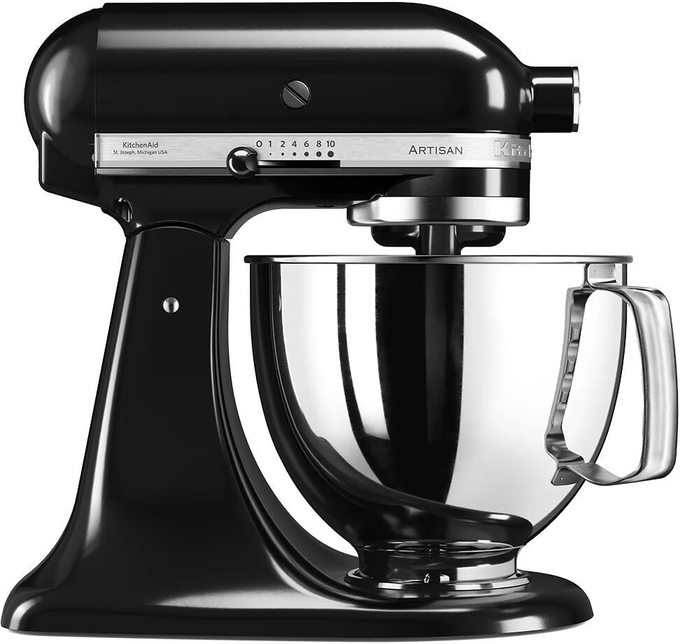 KitchenAid 5KSM125EOB robot da cucina 300 W 4,8 L Nero