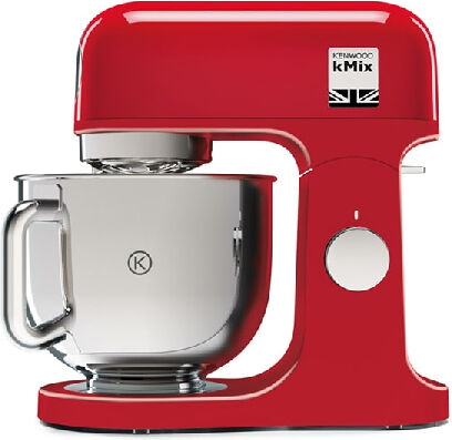 kenwood kmx750ar  kmx750ar robot da cucina 1000 w 5 l rosso, acciaio inossidabile