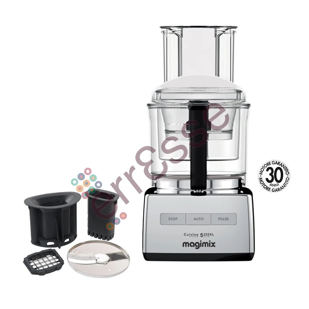 Magimix Robot Da Cucina Cuisine 5200xl Cromo Premium