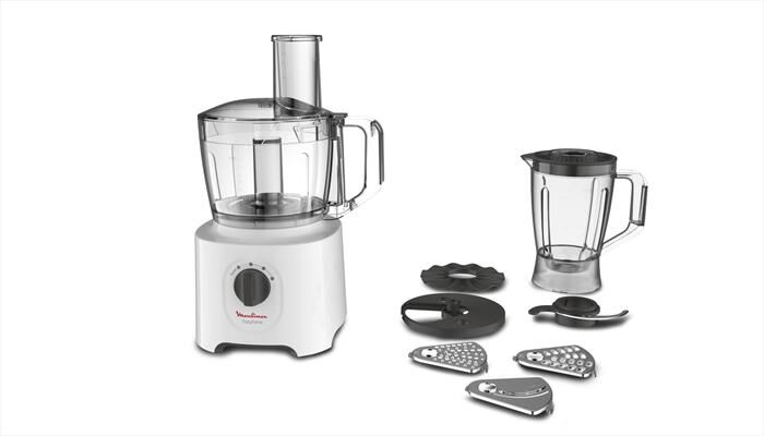 Moulinex Fp2461 Easy Force, Robot Da Cucina All-in-one-bianco
